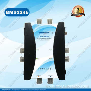 Top Quality Satellite Lnb 2x2x4 Cascadable Series Multiswitch 